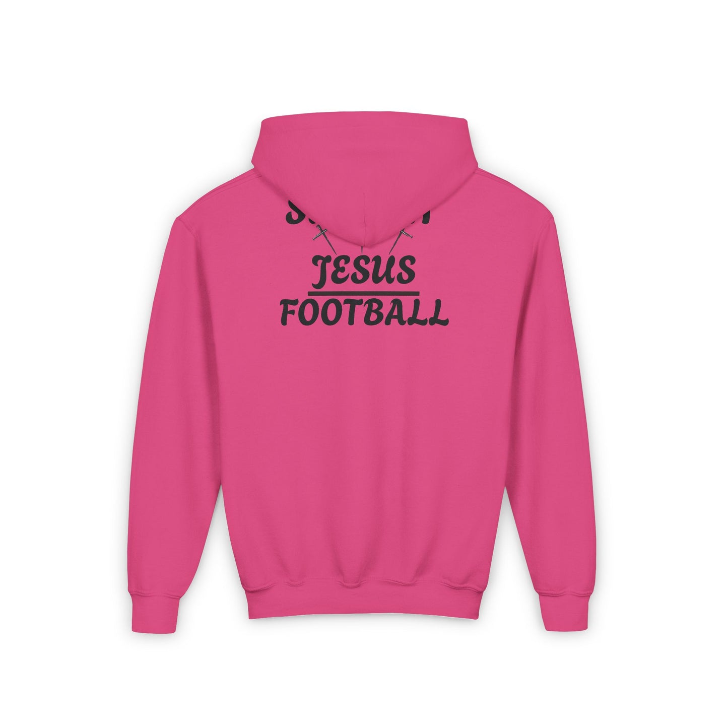 Sunday JESUS And Football Youth Hoodie