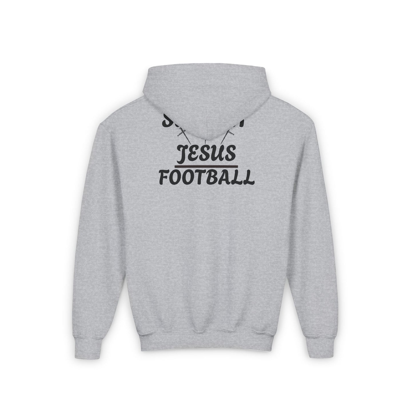 Sunday JESUS And Football Youth Hoodie