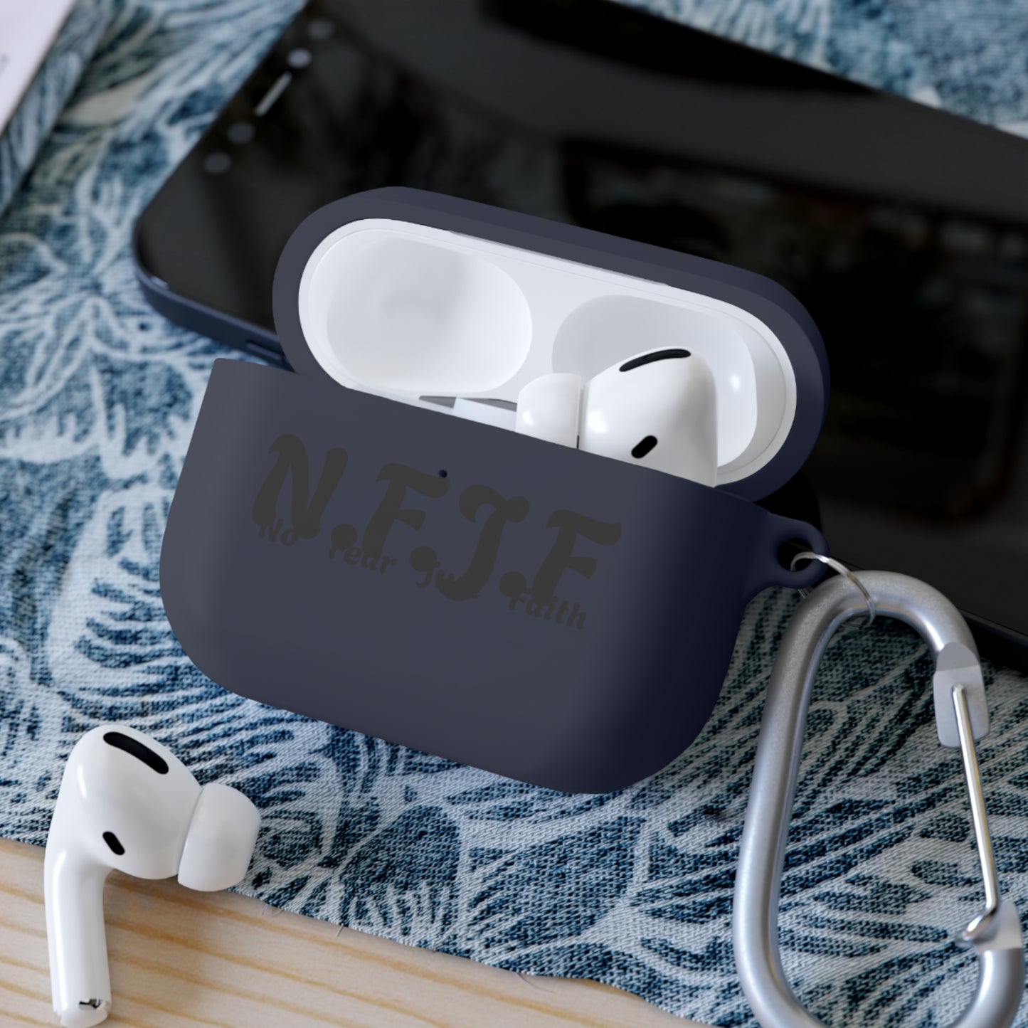 No Fear Just Faith AirPods Case