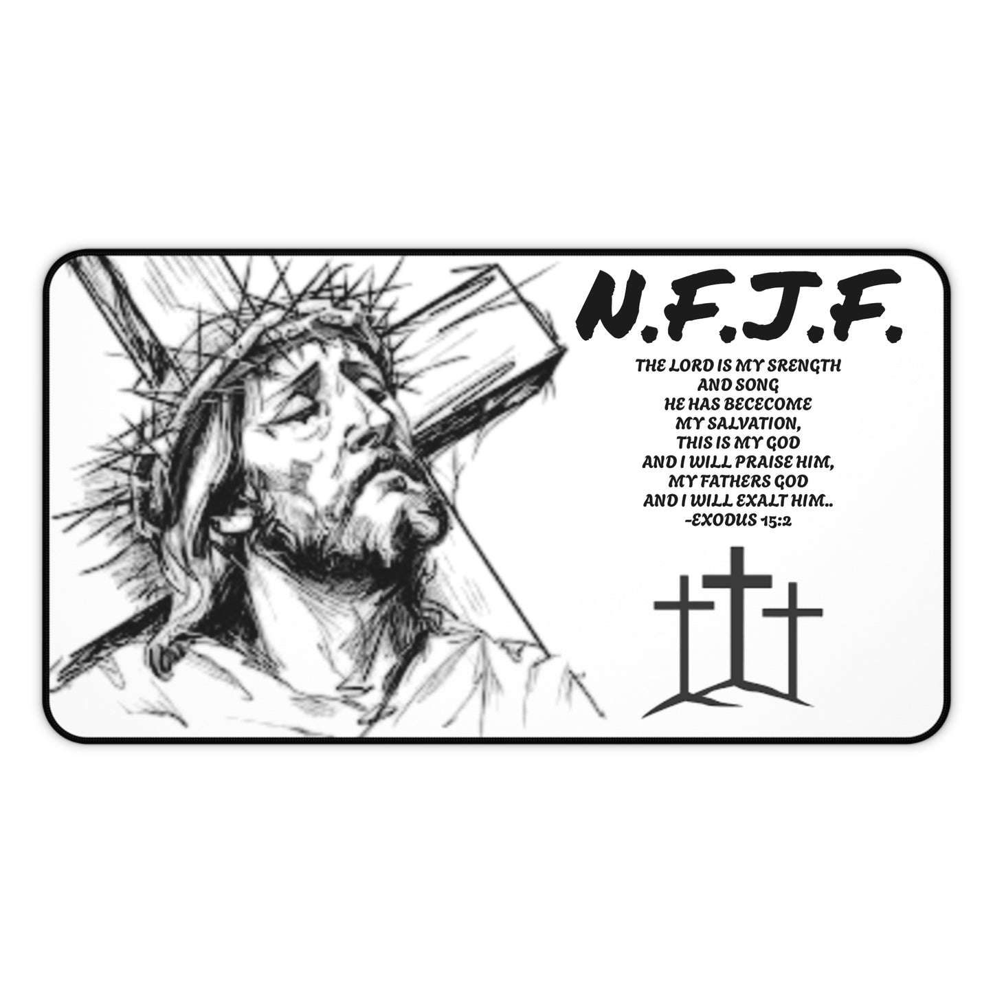 Jesus Desk Mat