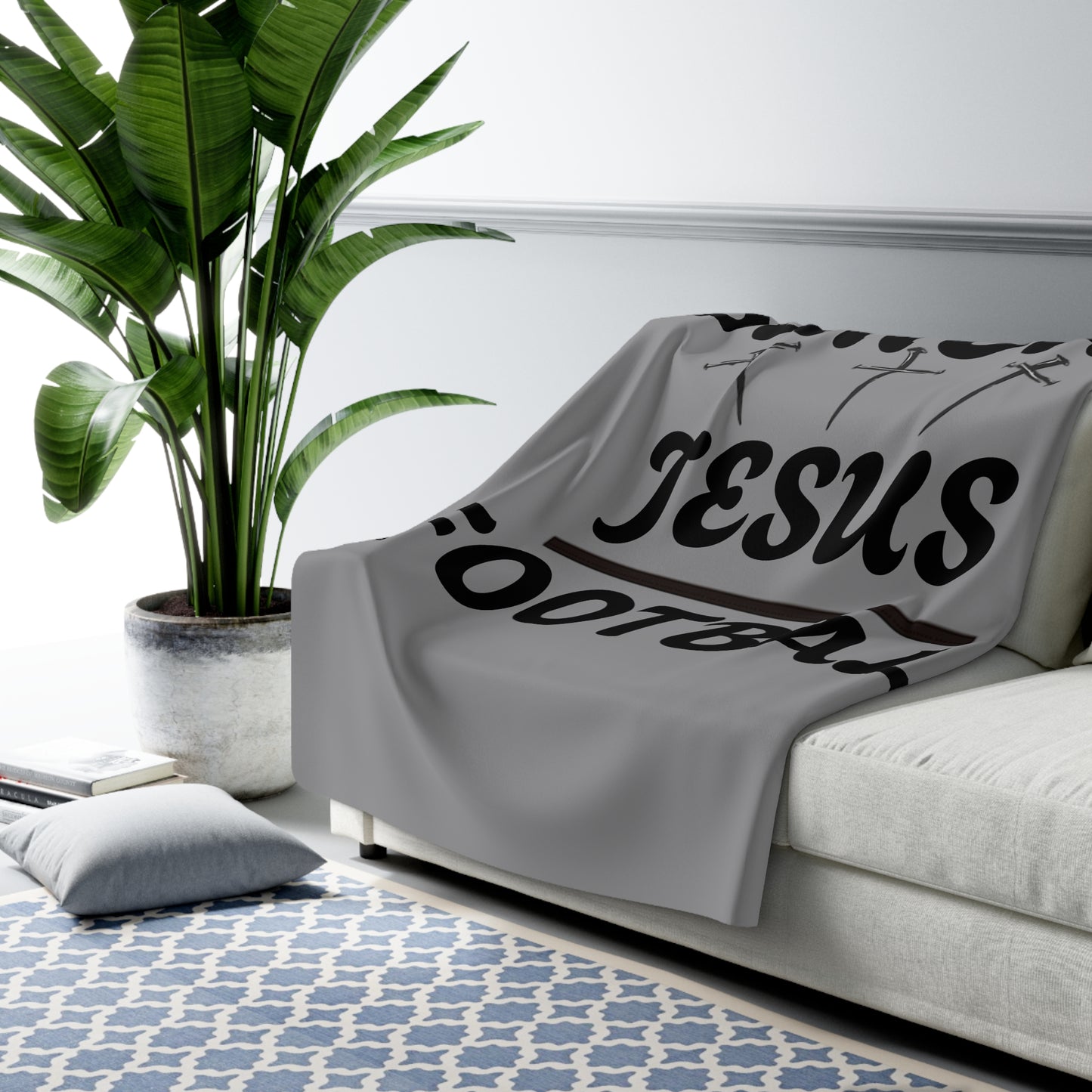 Sunday Sherpa Fleece Blanket