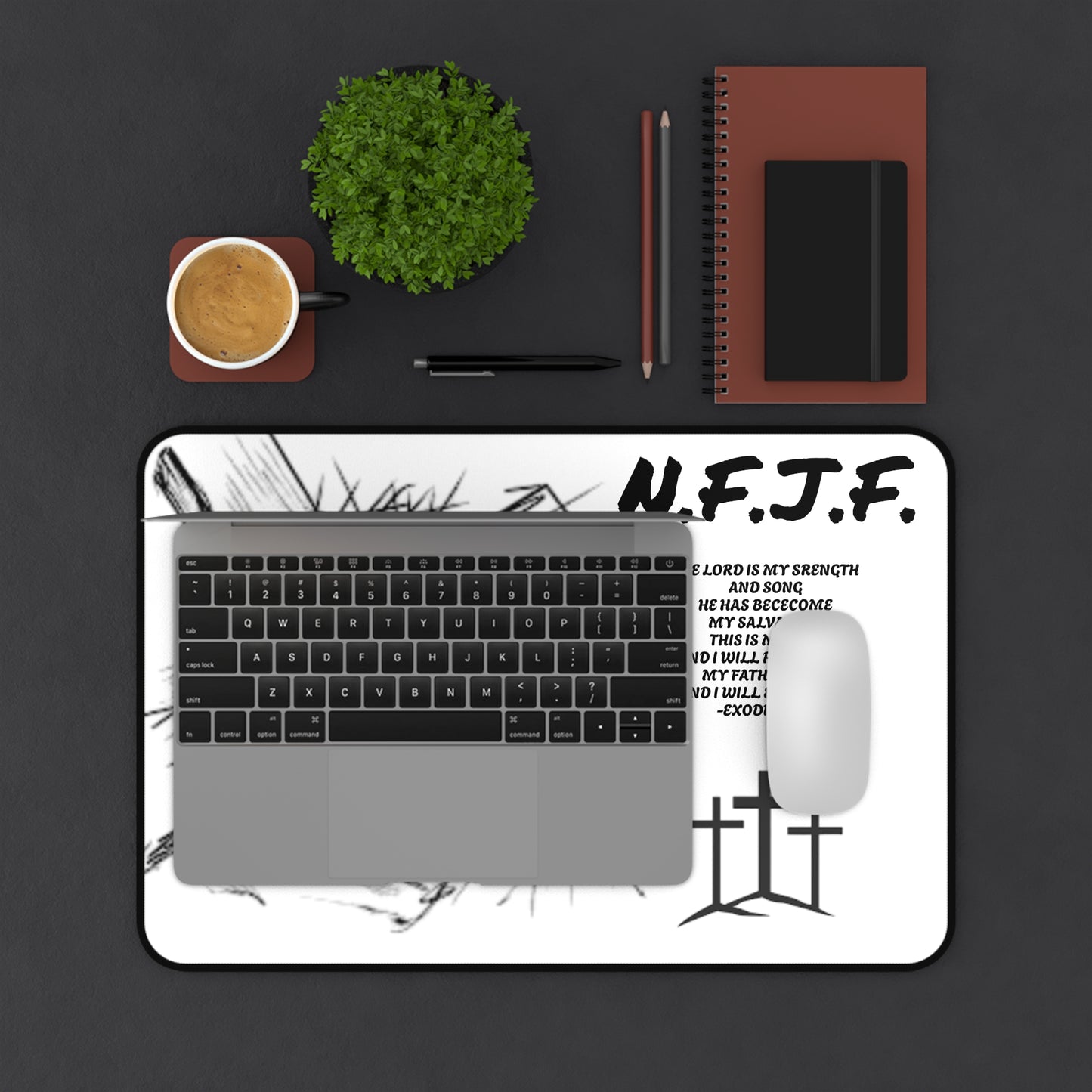 Jesus Desk Mat