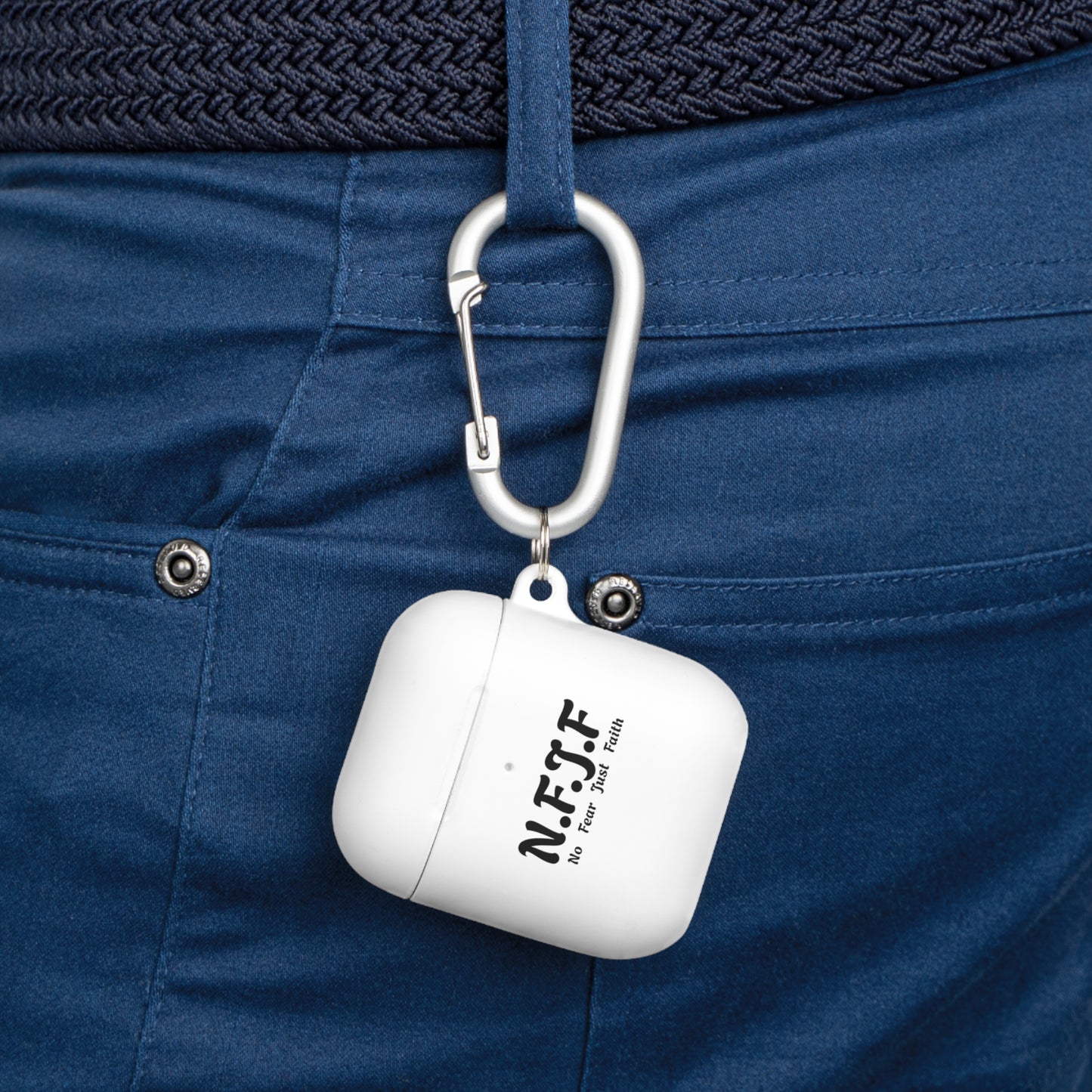 No Fear Just Faith AirPods Case