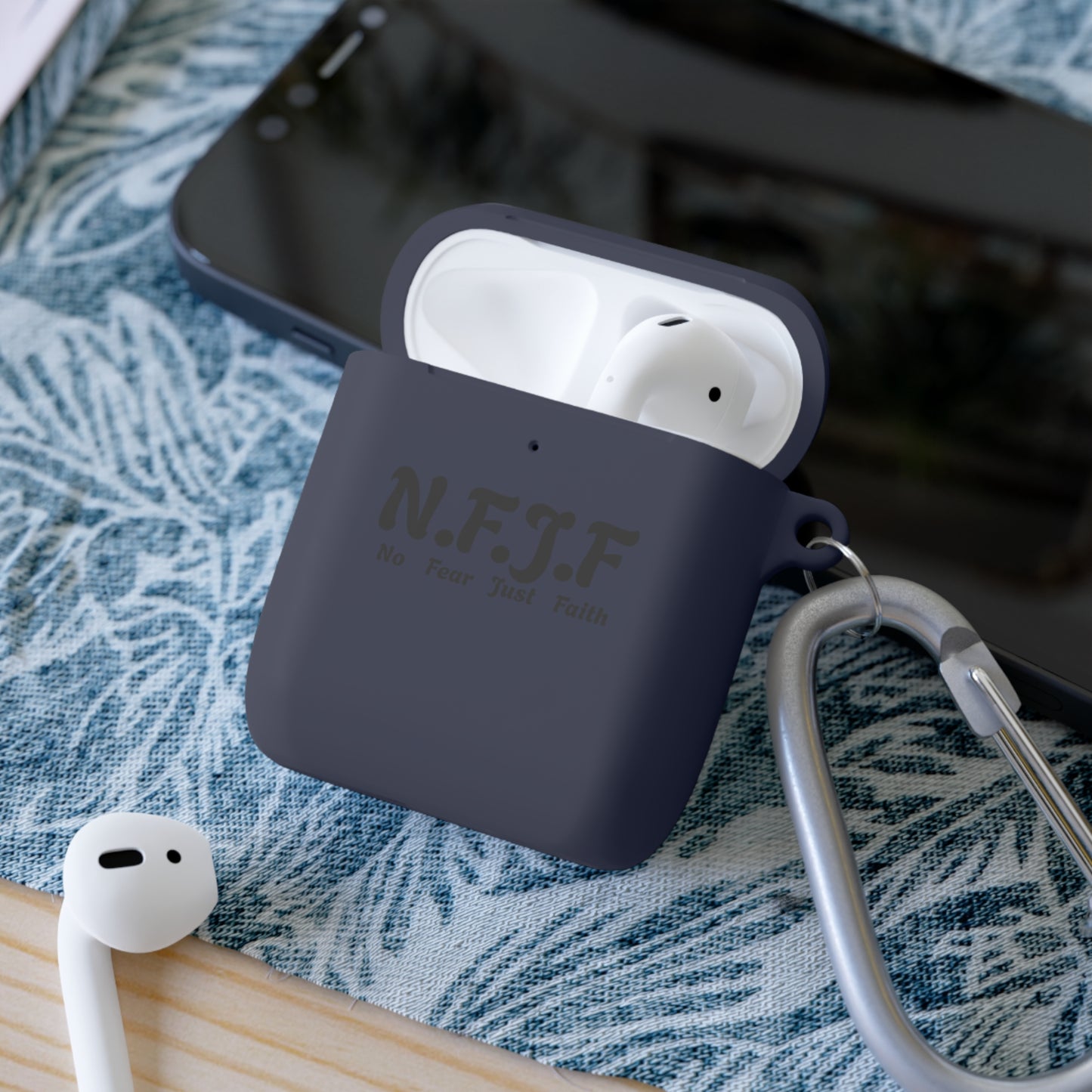 No Fear Just Faith AirPods Case
