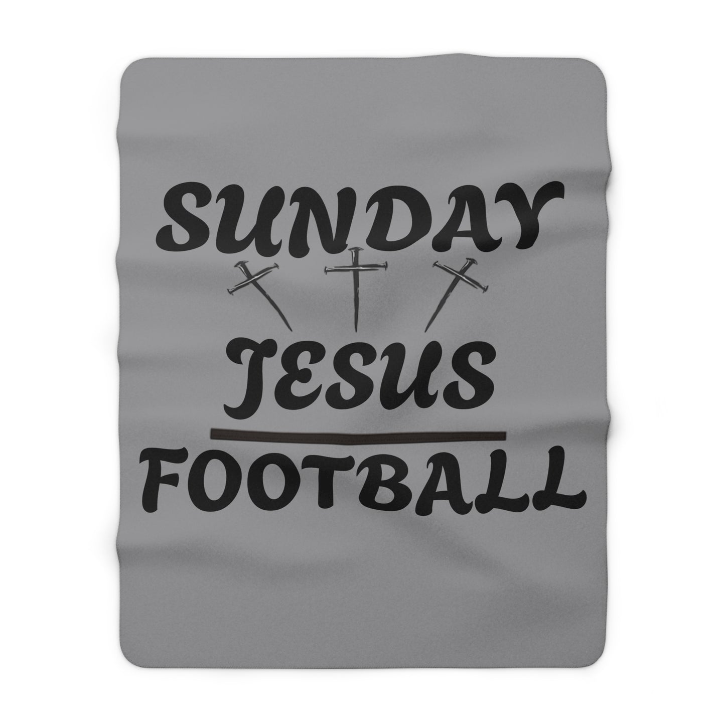Sunday Sherpa Fleece Blanket