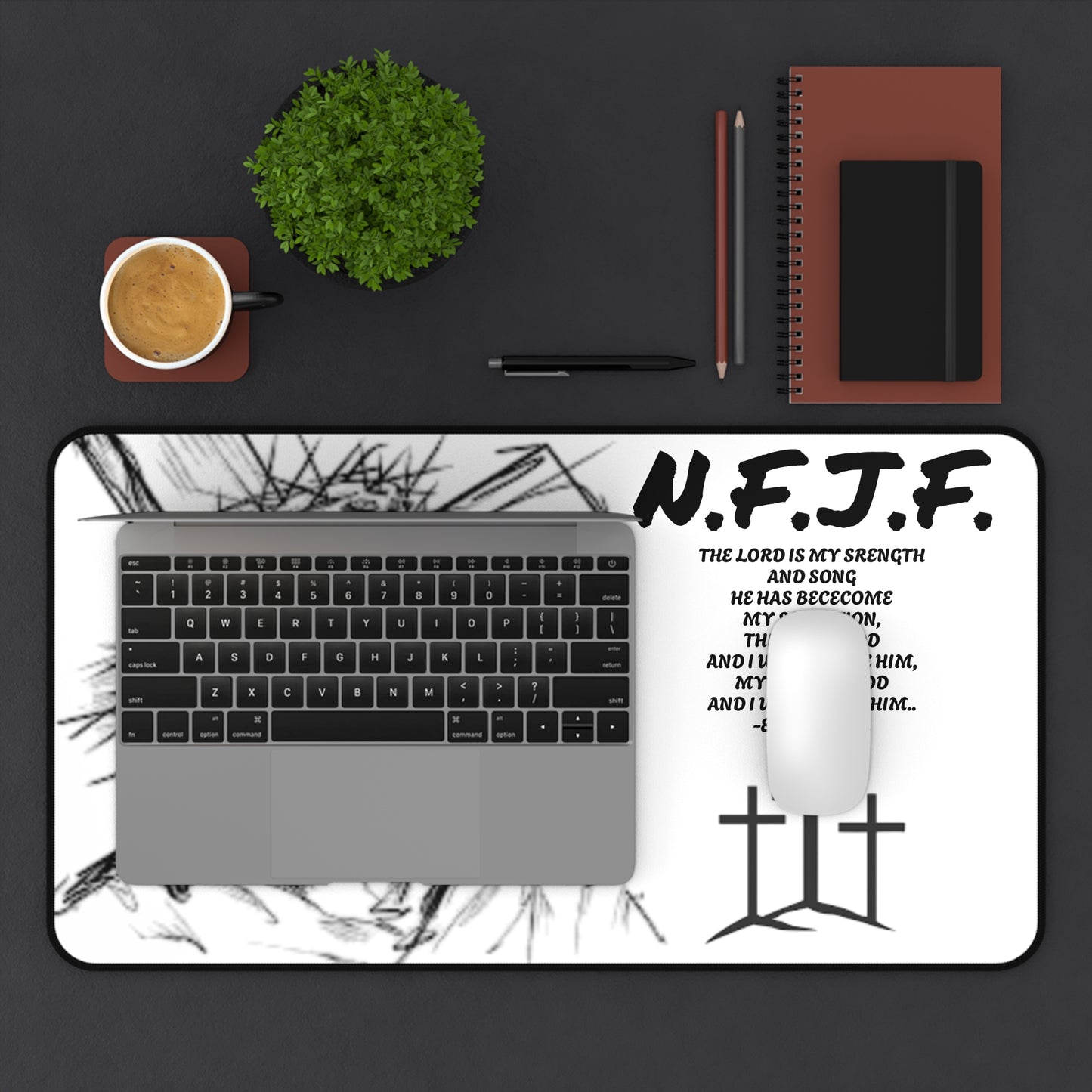 Jesus Desk Mat