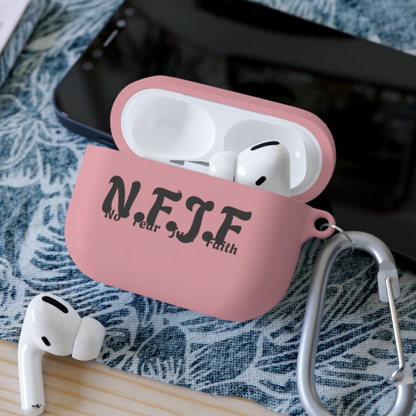 No Fear Just Faith AirPods Case