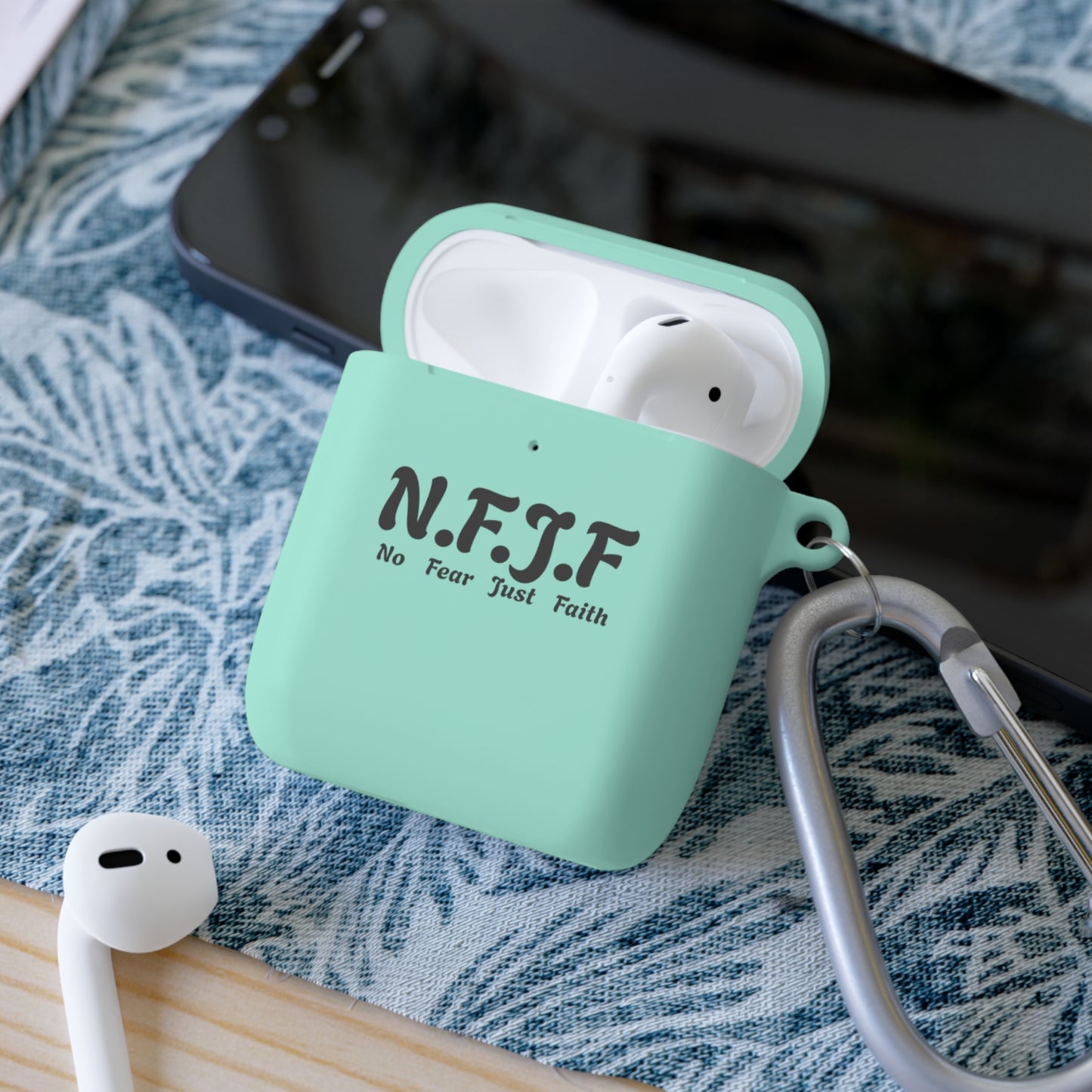 No Fear Just Faith AirPods Case