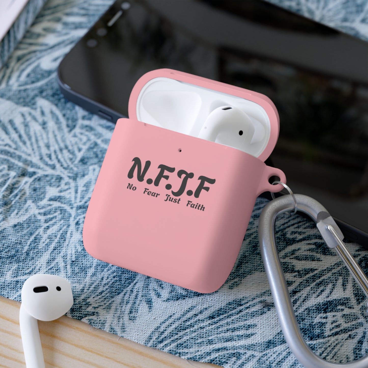 No Fear Just Faith AirPods Case