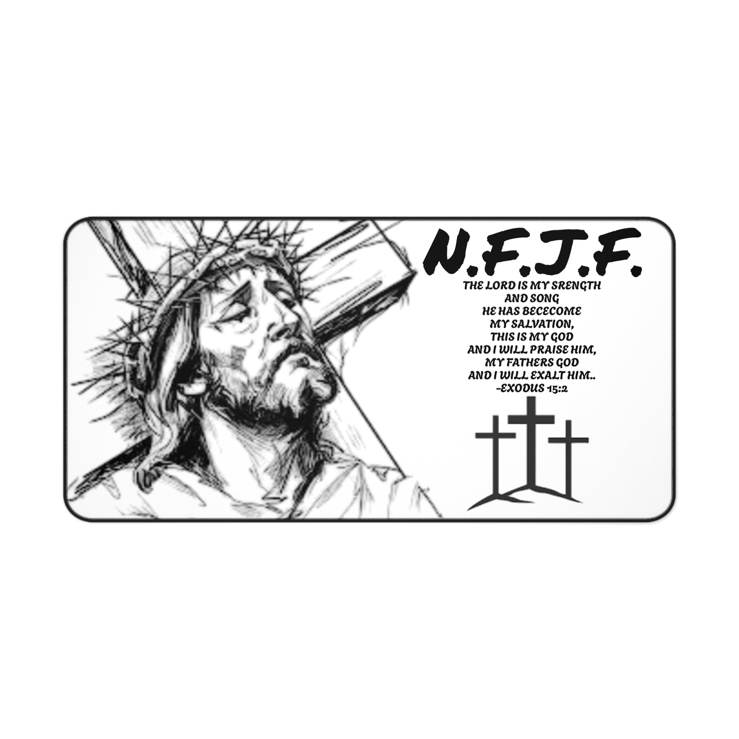 Jesus Desk Mat