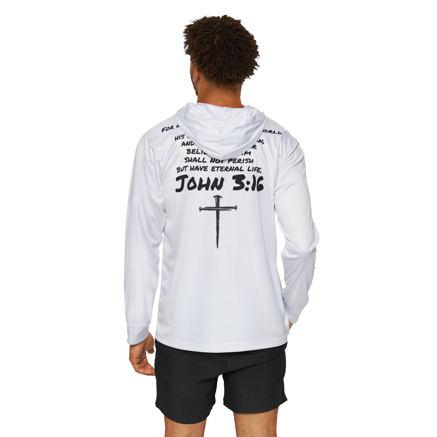 John 3:16 Men's Athletic long sleeve